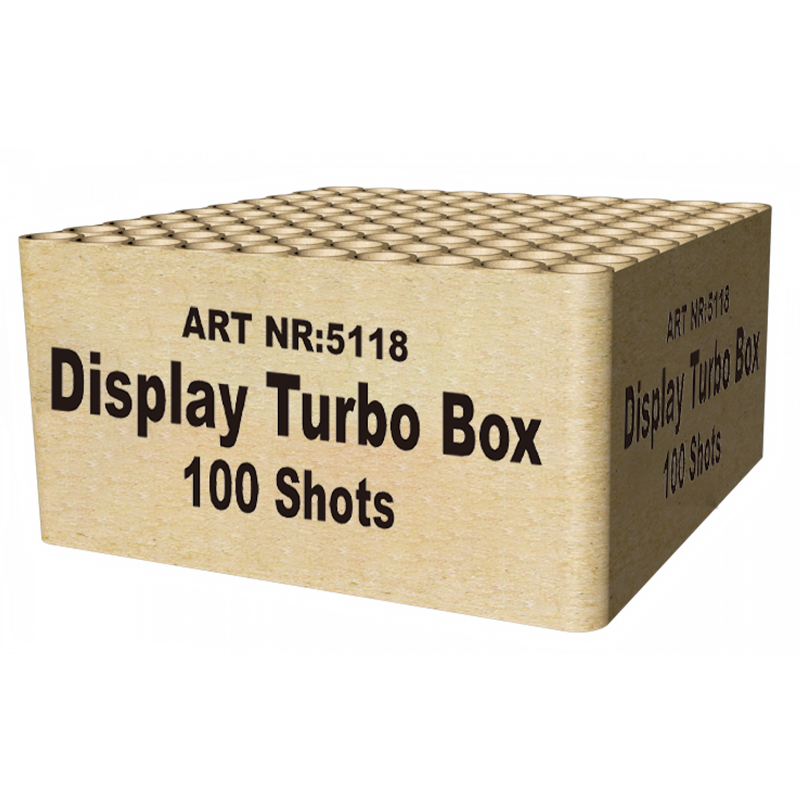 Display Turbo Box 100 Shots