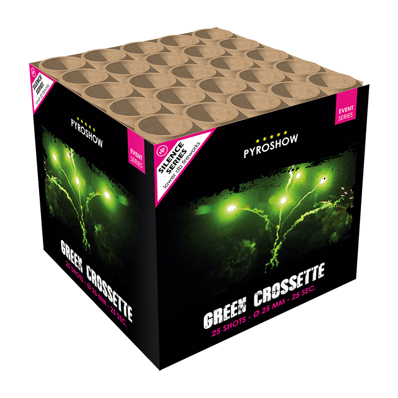 2975 - GREEN CROSSETTE