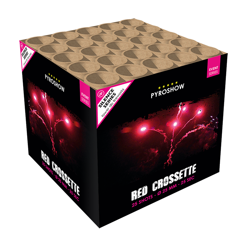 2965 Red Crossette Pyroshow