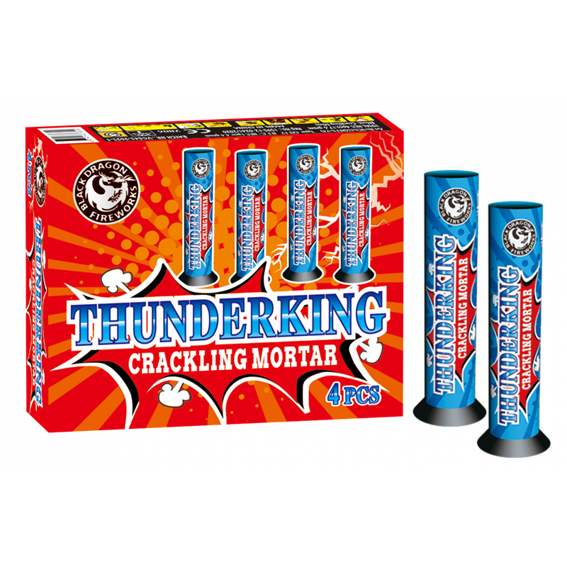 Thunderking Crackling Mortar (4 stk)