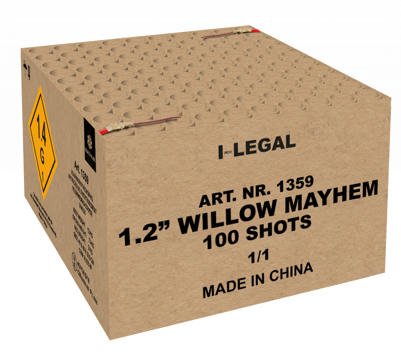 1.2" Willow Mayhem